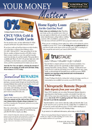 January 2017 Newsletter